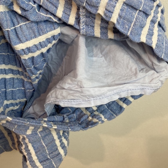 Lost + Wander Waves Stripe Tie Front Romper - Picture 10 of 11